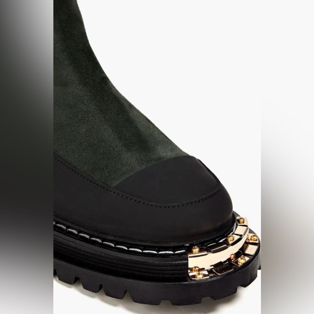 NEW Sandro Women's H22 Liam Stretch Chelsea Boots - Picture 2 of 5